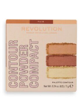 Makeup Revolution Fair Contour Powder Compact Palette Sculpt Kit 7g New
